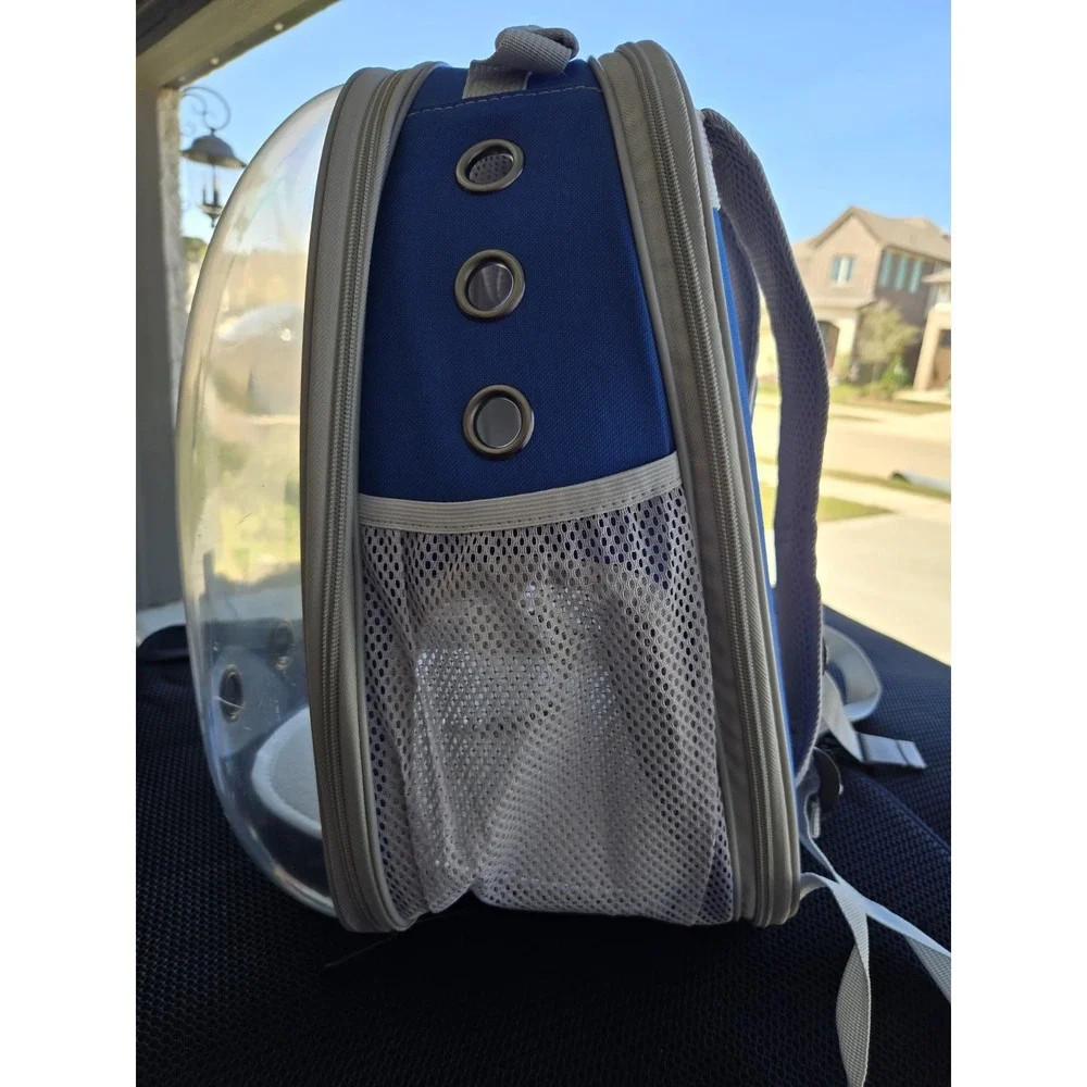 Pet Travel Carrier, Cat Dog Dome Space Capsule Bubble Backpack, Portable Wate...